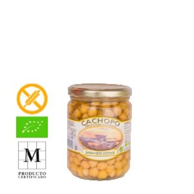 GEKOCHTE KICHERERBSEN (445 cc, GLAS)