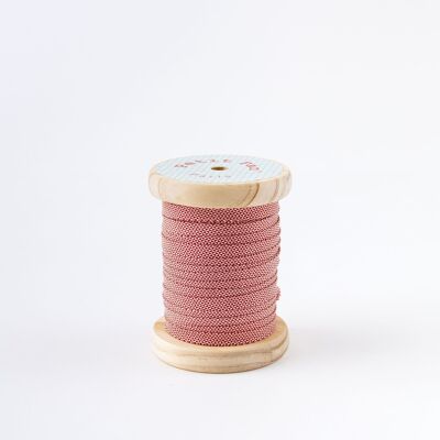 Carrete de cinta bies de 40 m, color cardo oxidado