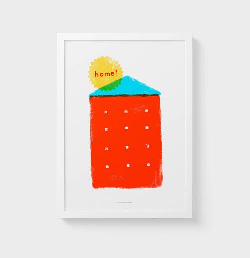 A3 Wall Art Print | Home