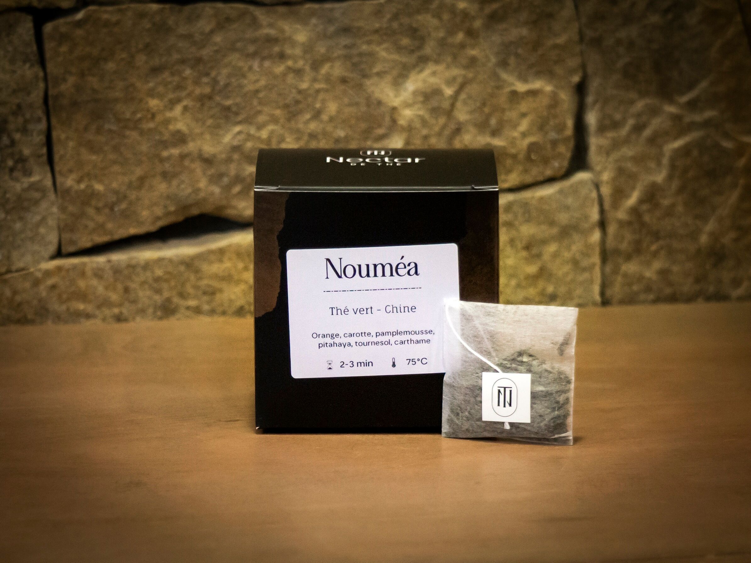 Tè verde - Noumea - Scatola da 20 mussole