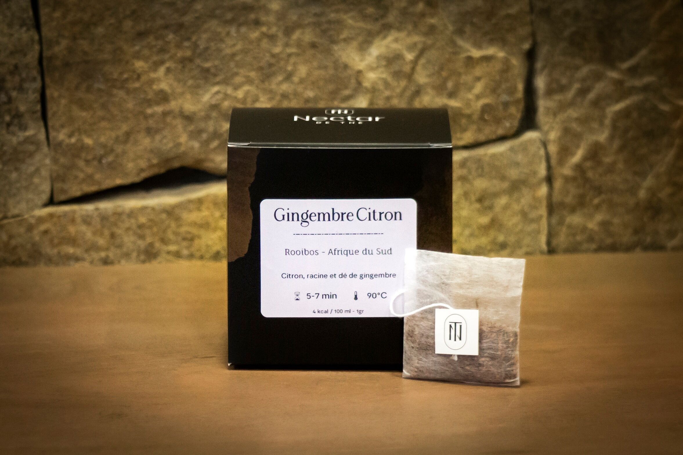 Rooibos - Zenzero Limone - Scatola da 20 mussole