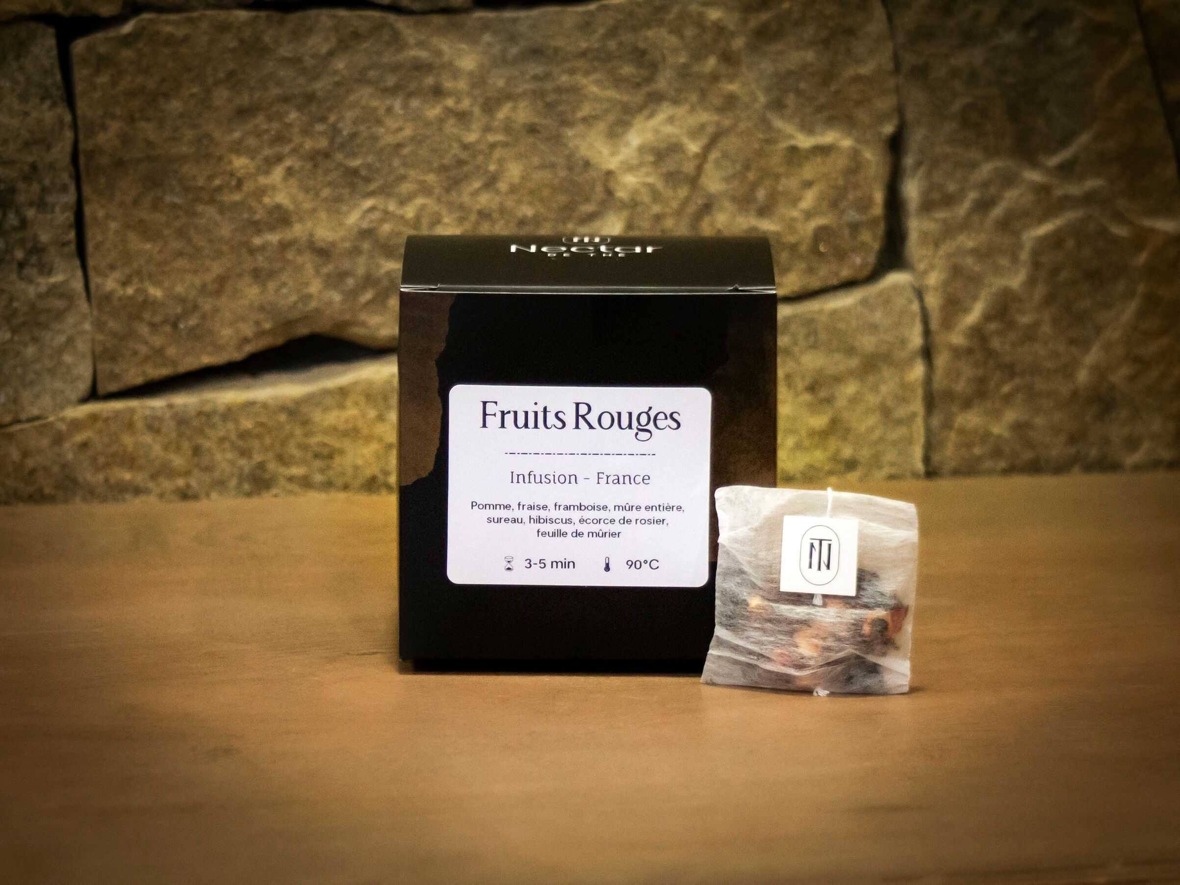 Fruit infusion - Red fruits - Box of 20 muslins