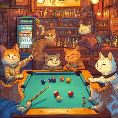 Cat Poster Poster - Illustration Aesthetic