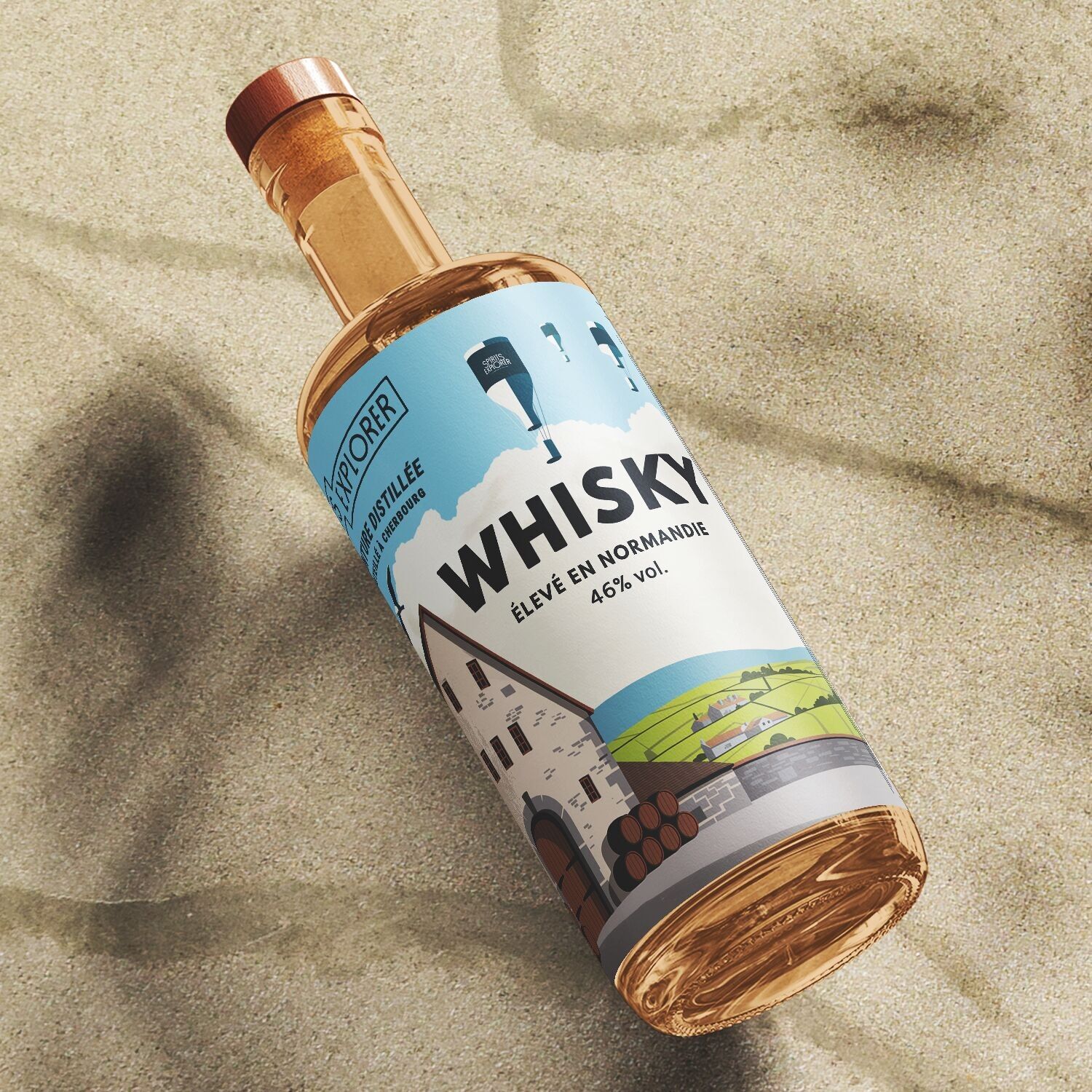 Whisky envejecido en Normandía