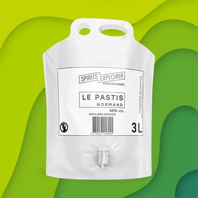 Pastis de Normandía - GRANEL - 3 litros