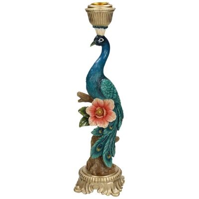Candelabro - Pavo Real Multi - ↑ 29 cm