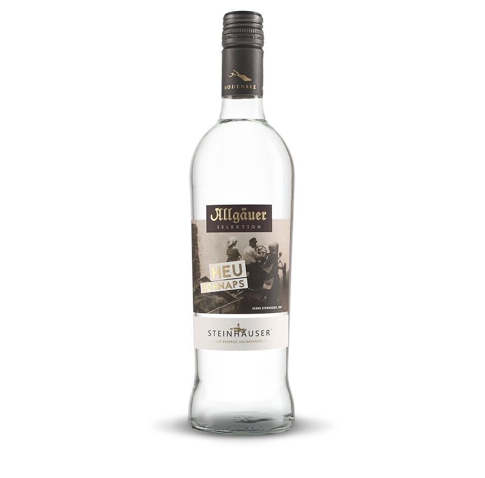 Grappa di fieno Allgäuer Selektion, 700ml | Gradazione alcolica: 38% vol.