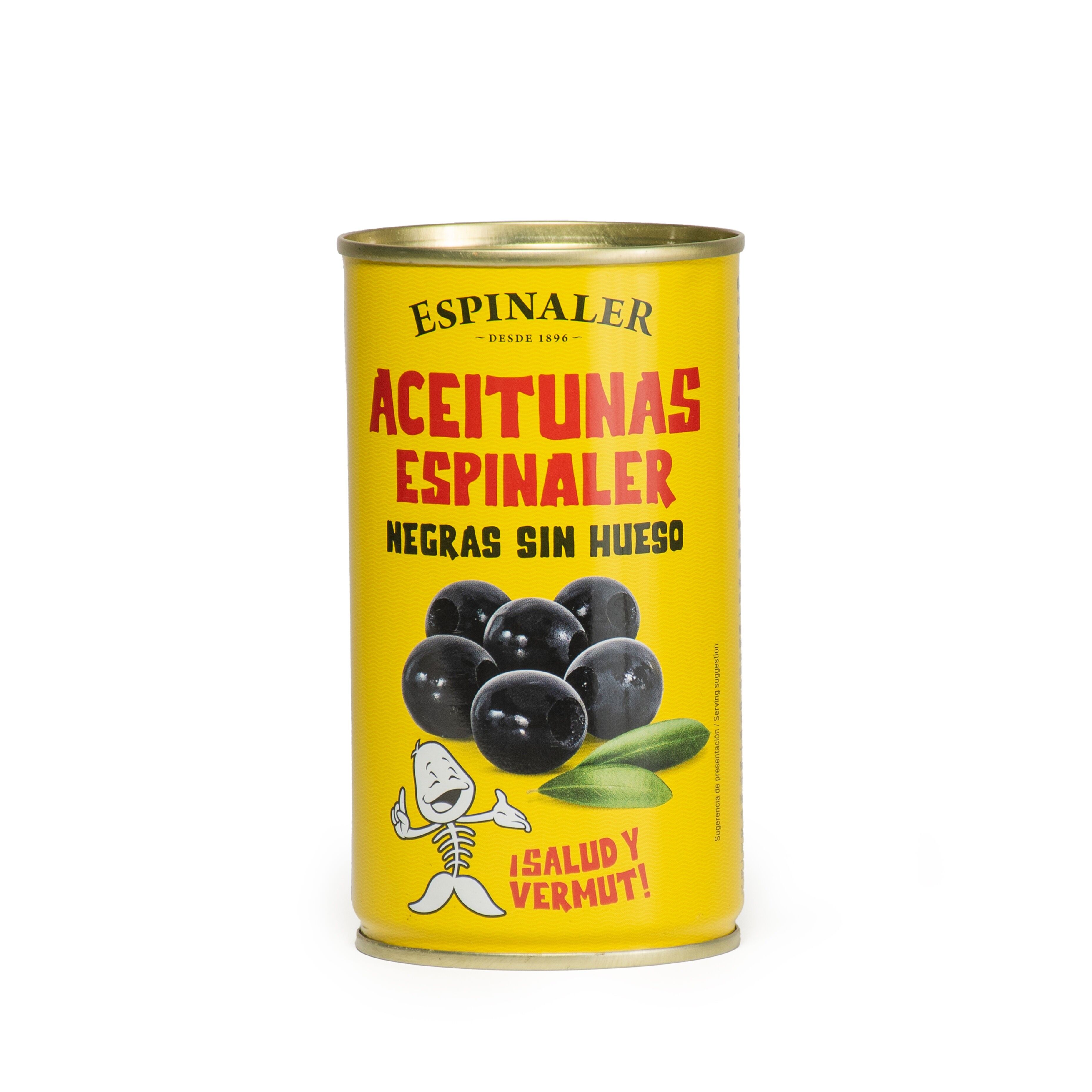 Oliva negra sin hueso ESPINALER 350 GR