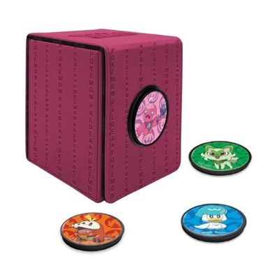 Paldea Alcove Click Deck Box para Pokémon