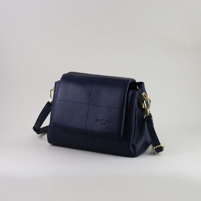 583925 Bleu - sac cuir