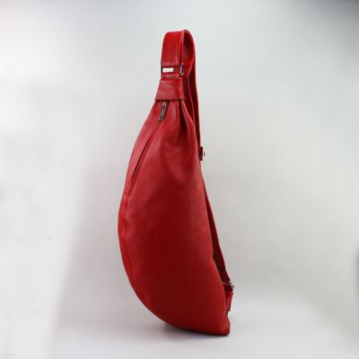 583928 Rosso - borsa in pelle