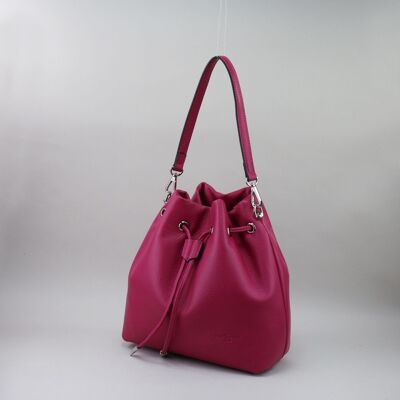 583929 Fucsia - borsa in pelle
