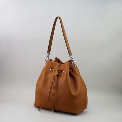583929 Cammello - borsa in pelle