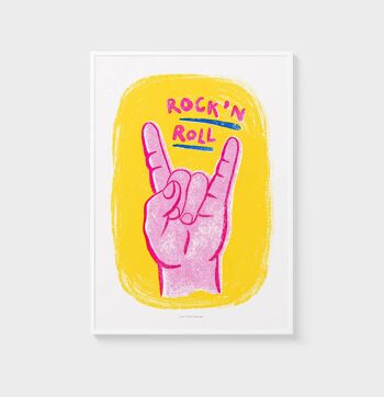 Impression murale A3 | Rock and roll 1