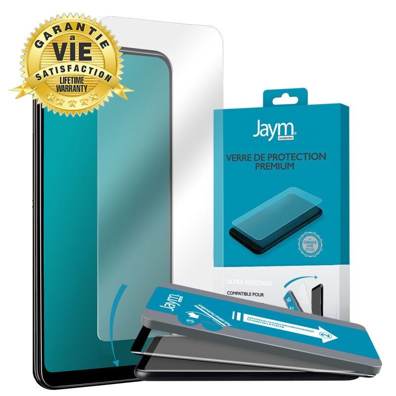 VETRO TEMPERATO PREMIUM 2.5D CON APPLICATORE PER APPLE IPHONE 12 / 12 PRO - JAYM®** - JMTGHIAP038