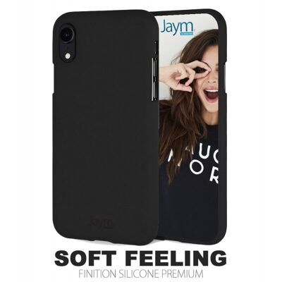 CUSTODIA PREMIUM SOFT FEELING COMPATIBILE CON SAMSUNG GALAXY A42 5G NERO** - GOSF0449