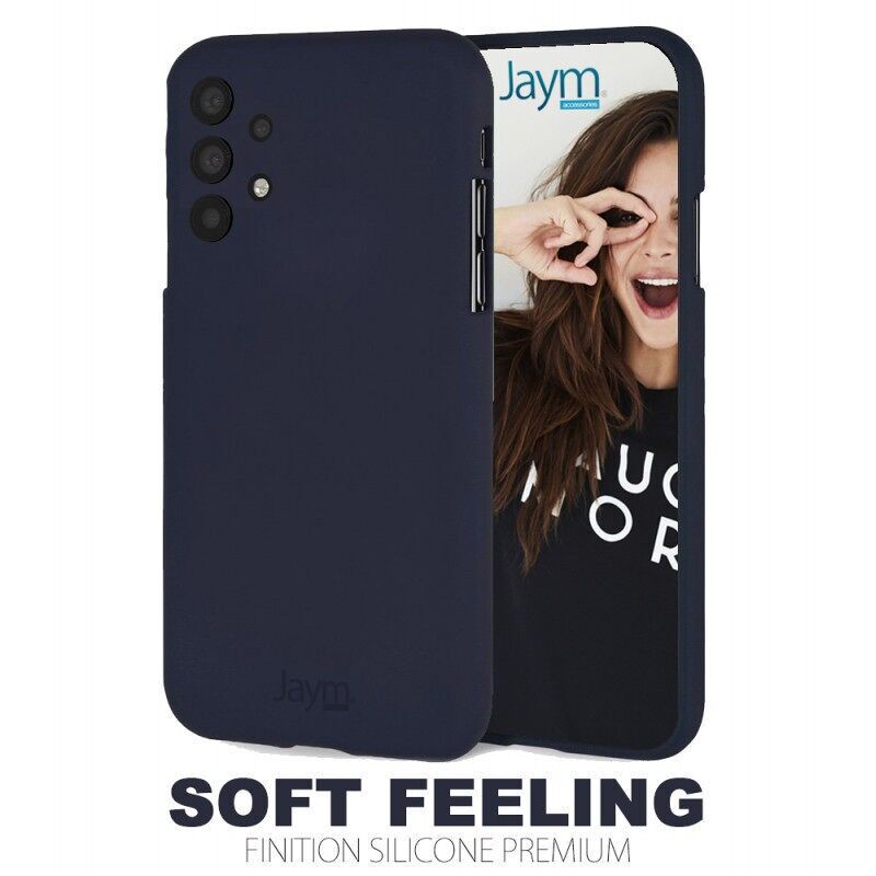 CUSTODIA PREMIUM SOFT FEELING COMPATIBILE CON SAMSUNG GALAXY A32 4G BLU ** - GOSF0490
