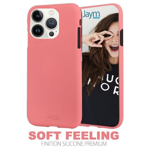 COQUE PREMIUM SOFT FEELING COMPATIBLE IPHONE 14 PLUS ROSE ** - GOSF0598