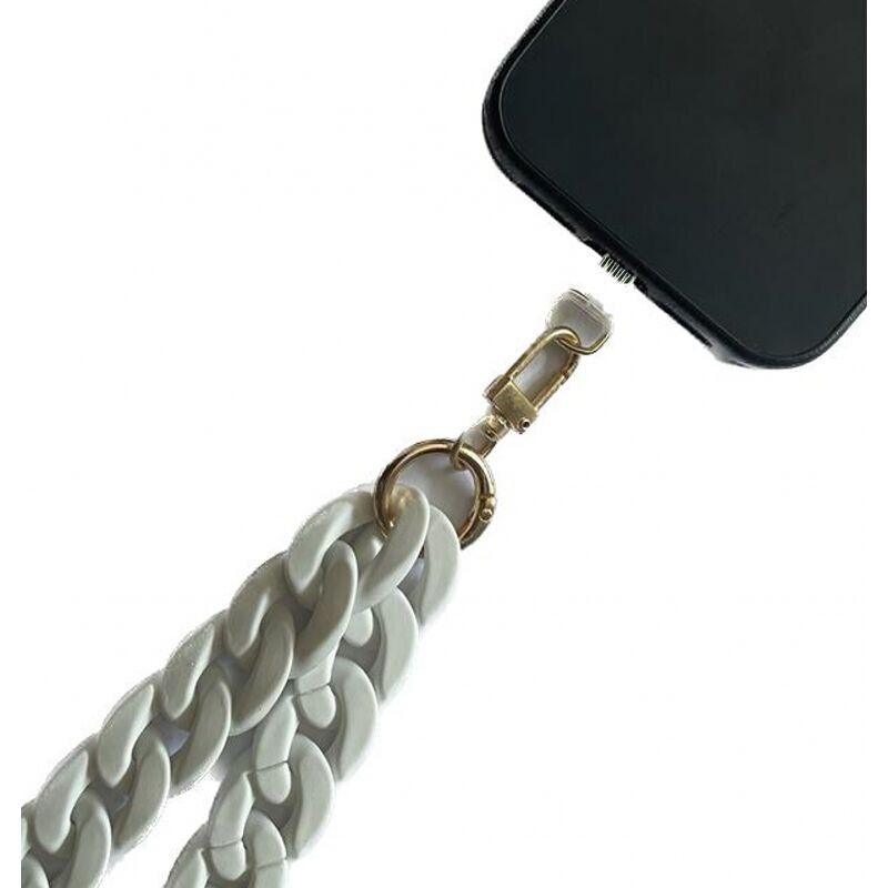 CALENTADOR DE CUELLO MODA BLANCA NIEVE MATE CON CLIP UNIVERSAL - 1.20M - JAYM® ** - JMCORDON017