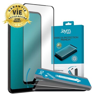 VETRO TEMPERATO 3D PREMIUM CON APPLICATORE PER APPLE IPHONE 15 PRO - JAYM® ** - JMTGHIAP082