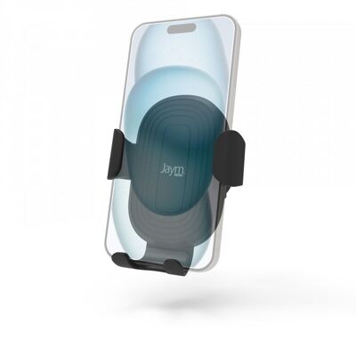 SOPORTE UNIVERSAL PARA COCHE CON REJILLA - CARGA POR INDUCCIÓN UNIVERSAL 15W + CABLE USB-C - JAYM®** - JMSV0009