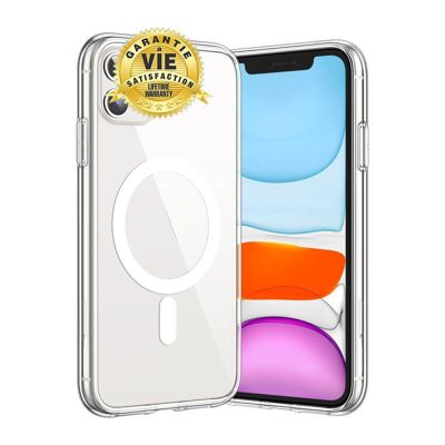 CUSTODIA MORBIDA RINFORZATA 3M DROP-TEST COMPATIBILE CON MAGSAFE *GARANZIA A VITA* PER IPHONE 16 PLUS - JAYM® - JMCSHI0059