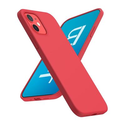 CUSTODIA IN SILICONE PER APPLE IPHONE 16 PLUS ROSSO - JAYM® POP - JMPOPSIL056