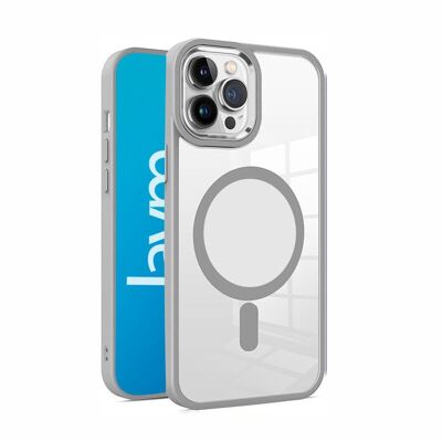 MAGSAFE COMPATIBLE BUMPER CASE FOR IPHONE 13/14 - GRAY - JAYM® - JMBUMPER006