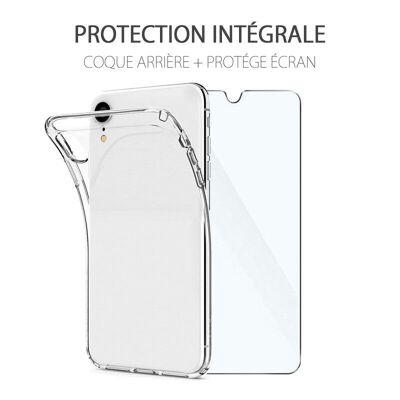 PACK INTEGRAL COQUE SOUPLE + VERRE TREMPE 9H 2.5D POUR SAMSUNG GALAXY S24 FE - JAYM® - JMCSVT087