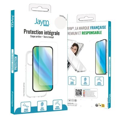 PACK COMPLETO FUNDA BLANDA + CRISTAL TEMPLADO 9H 2.5D PARA SAMSUNG GALAXY A36 5G - JAYM® - JMCSVT091