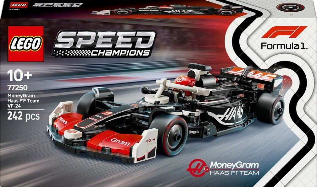 LEGO 77250 - Veicolo di Formula 1 Haas Speed ​​​​Champions