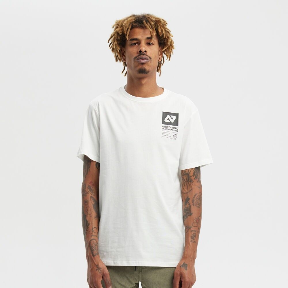 Hydroponisches T-Shirt HY051-01 HY WORLD Weiß