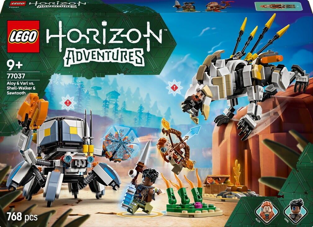 LEGO 77037 - Aloy e Varl contro Testudien e Sawtooth