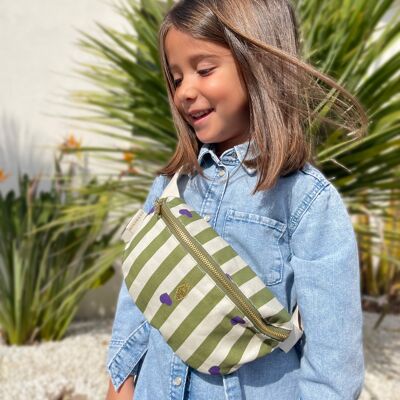 Sac banane enfant Stripe & Love - TI'BOB