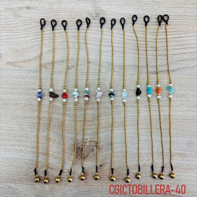 Pulsera Tobillera Latón con Original y Bonito Diseño Mujer