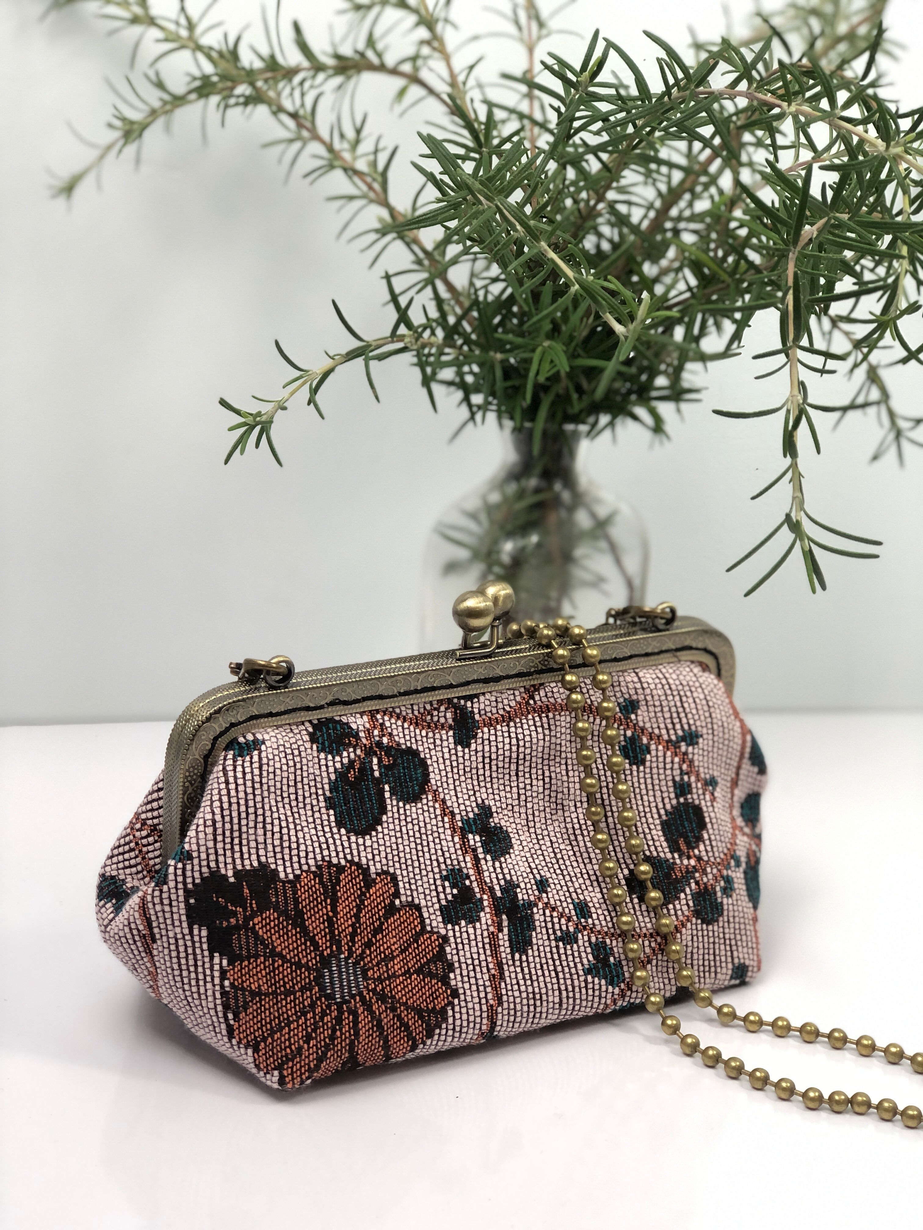 Borsa stile retrò KYO con tracolla