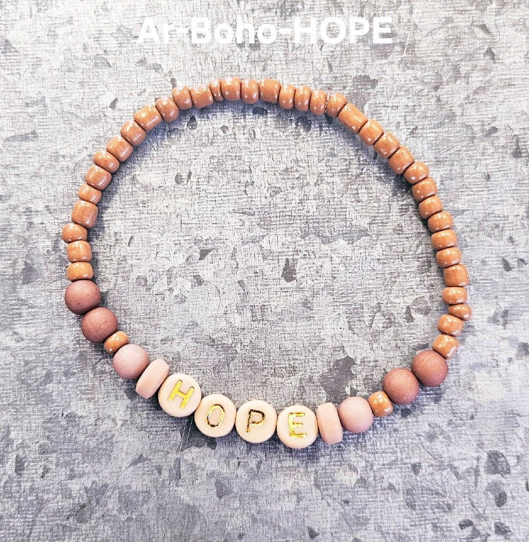 Boho Armband Hope, MochaMousse