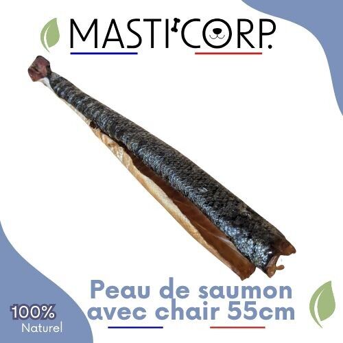 Lachshaut mit Fleisch XL (55cm) - Stück