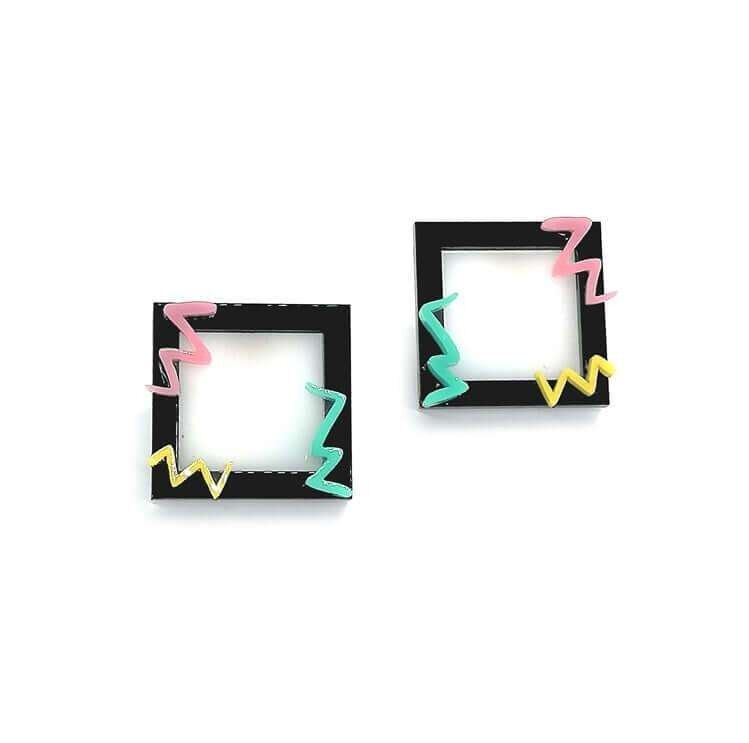 Mini TV | Earrings