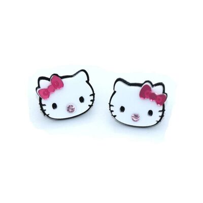 Chaton | Boucles d'oreilles pour enfants