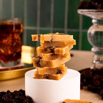 FDG N°5 Fudge au rhum et aux raisins secs