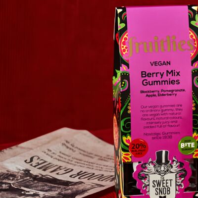 Caramelle gommose vegane Fruitlies Berry Mix