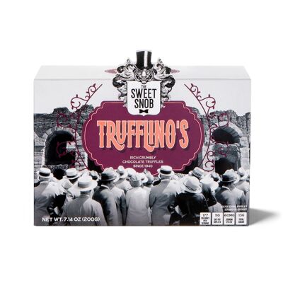Trufas de chocolate negro de Trufflino