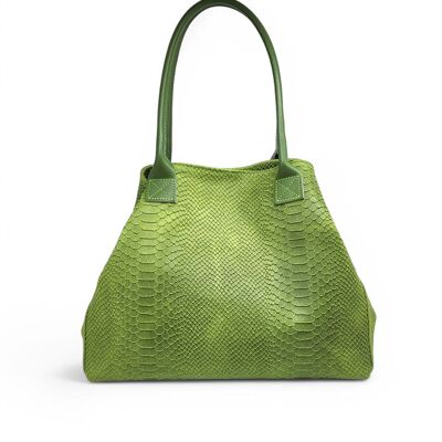 Bolso principal de cuero LOLA Vert Prato