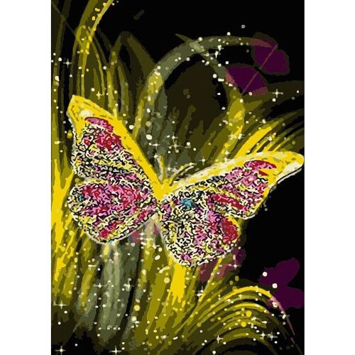 Paint by numbers "Butterfly" - 40x50 cm