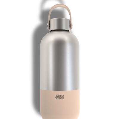Botella de acero inoxidable 1000 ml Chai Beige