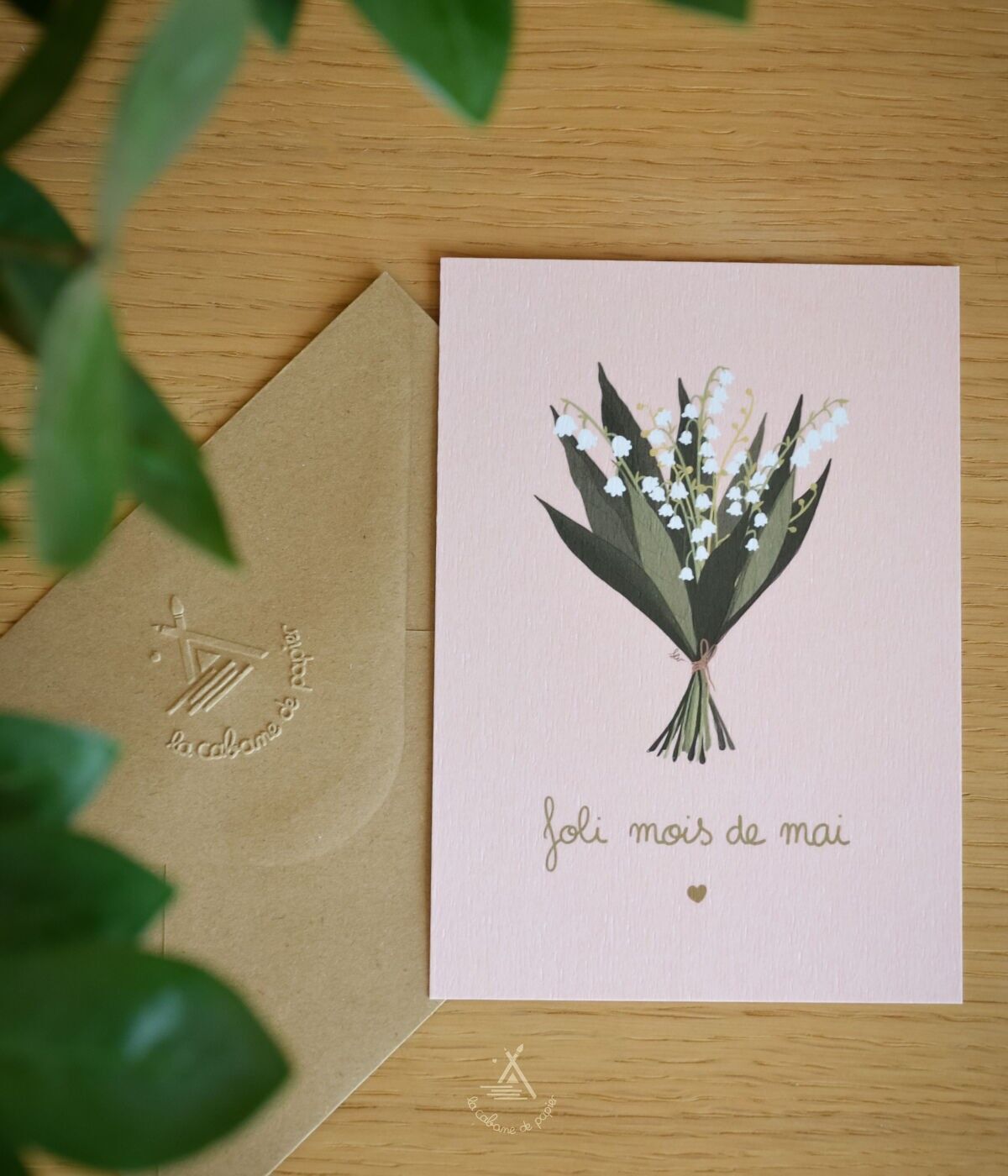 Biglietto A6 "Bel mese di maggio"