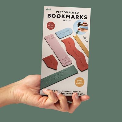 Personalised Bookmarks DIY Kit