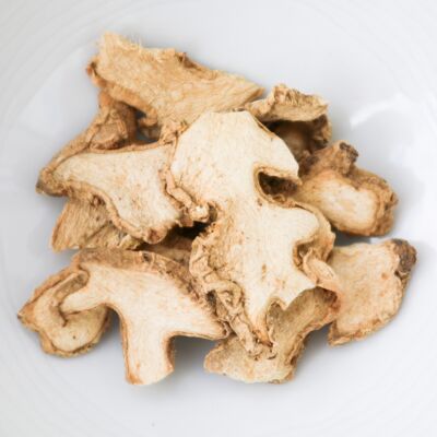 Ginger in slices dried by Kg