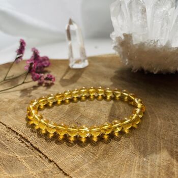 Bracelet Elastic'Perles Citrine 3